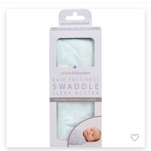 Miracle Baby Swaddle Blanket Blue